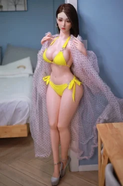 JYDoll Zierliche Sexpuppen|Silikon Dolls|Sexpuppe Madilyn-Wibke