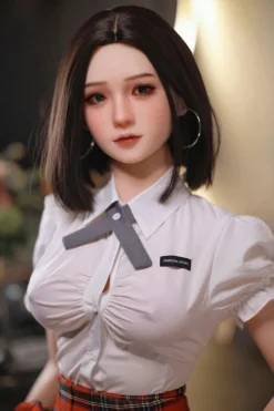 JYDoll Zierliche Sexpuppen|Silikon Dolls|Sexpuppe Octavia-Paola