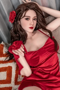 Starpery Zierliche Sexpuppen|Silikon Dolls|Sexpuppe Saya-Violett