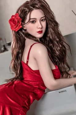 Starpery Zierliche Sexpuppen|Silikon Dolls|Sexpuppe Saya-Violett