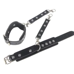 marielove Accessoires|Sexy Bondage Gürtel Beinring PU Leder Kette Punk Strap verstellbar