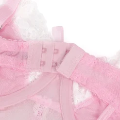 marielove Nachtwäsche|exy Pinke Rüchen-Nachtkeid – pitze & trape, verführeriche ingerie