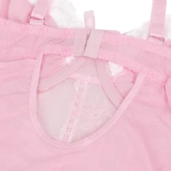 marielove Nachtwäsche|exy Pinke Rüchen-Nachtkeid – pitze & trape, verführeriche ingerie