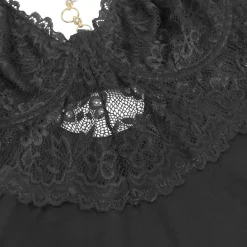 marielove Nachtwäsche|exy chwarze Nachtkeid – oda, pitze & chitz, verführeriche ingerie