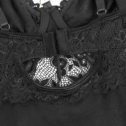 marielove Nachtwäsche|exy chwarze Nachtkeid – oda, pitze & chitz, verführeriche ingerie