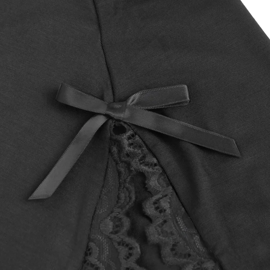 marielove Nachtwäsche|exy chwarze Nachtkeid – oda, pitze & chitz, verführeriche ingerie
