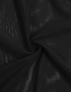 marielove Nachtwäsche|exy chwarze Nachtkeid – pitzen-eh, Puh-Up & Kreuzträger, verführeriche ingerie
