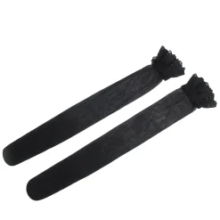 marielove Strümpfe|Sexy Schwarze Spitzenstrümpfe mit Silikonband, 88% Nylon, 12% Spandex, verführerisch