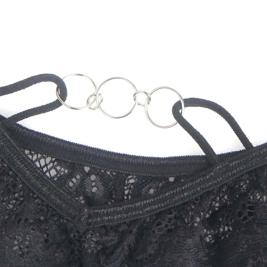 marielove Bikini Sets|exy chwarze pitzen-ingerie et – BH, ip & trape, verführeriche Deou