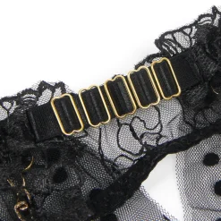 marielove Bikini Sets|exy chwarze pitzen-ingerie et – BH, ip & trape, verführeriche Deou