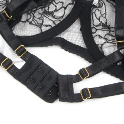 marielove Bikini Sets|exy chwarze pitzen-ingerie et – BH, ip & trape, verführeriche Deou