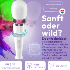 marielove Massagestäbe|Magic Wand Vibrator|Stärkster !!! Magic Wand Vibrator Magic Wand Netz