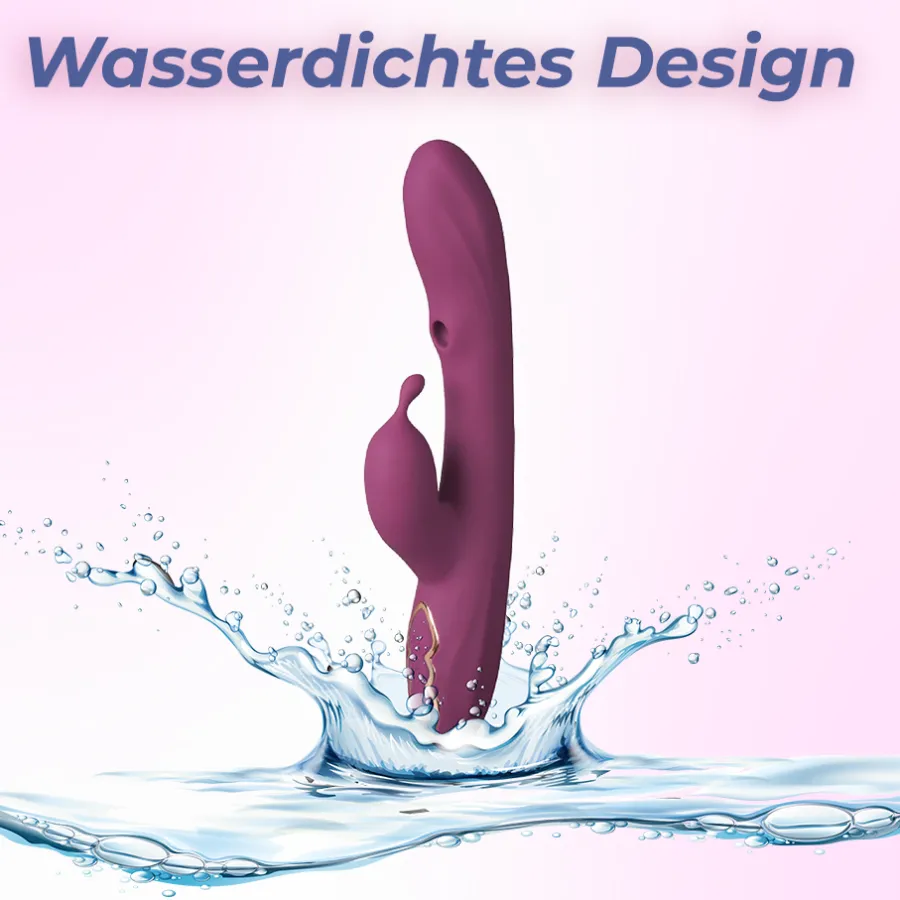 marielove Rabbit Vibrator|Stossvibrator|Tracy's Dog Alpha 3in1 Premium G-Punkt-Saug- und Rabbit-Vibrator für Frauen