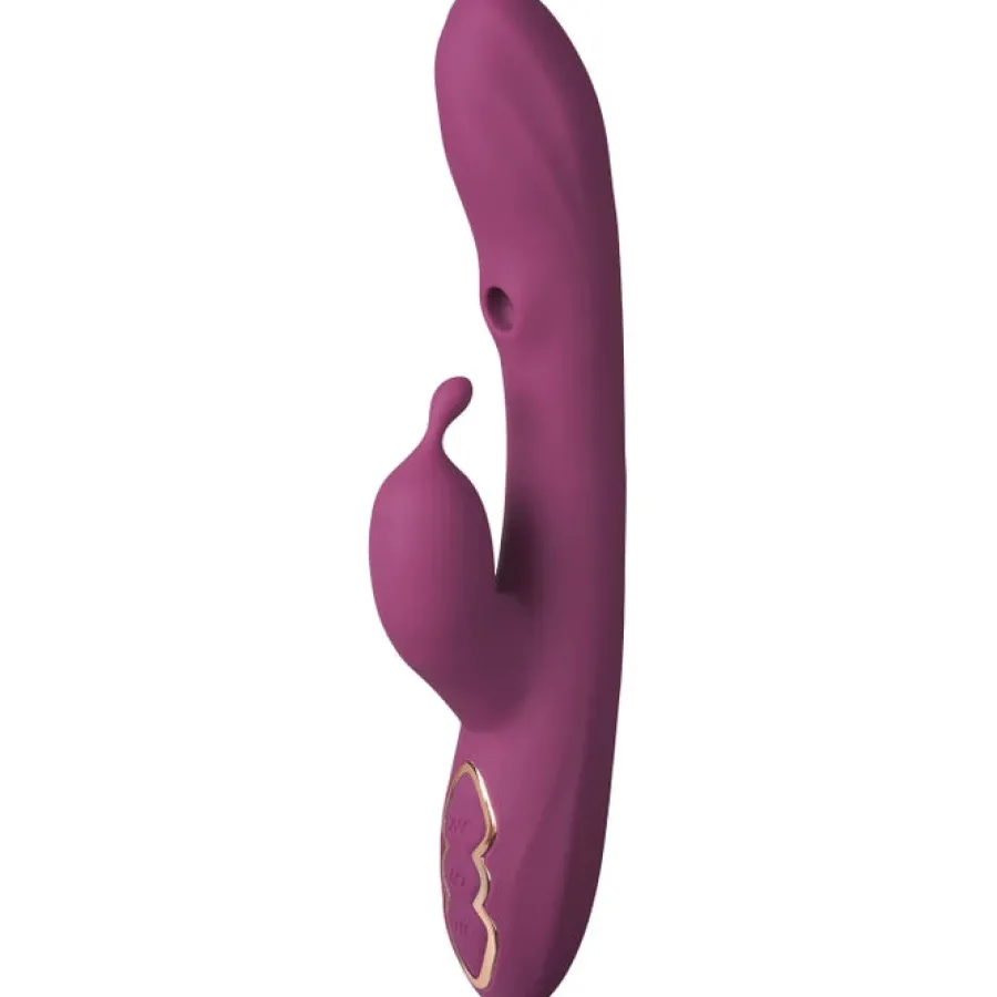 marielove Rabbit Vibrator|Stossvibrator|Tracy's Dog Alpha 3in1 Premium G-Punkt-Saug- und Rabbit-Vibrator für Frauen