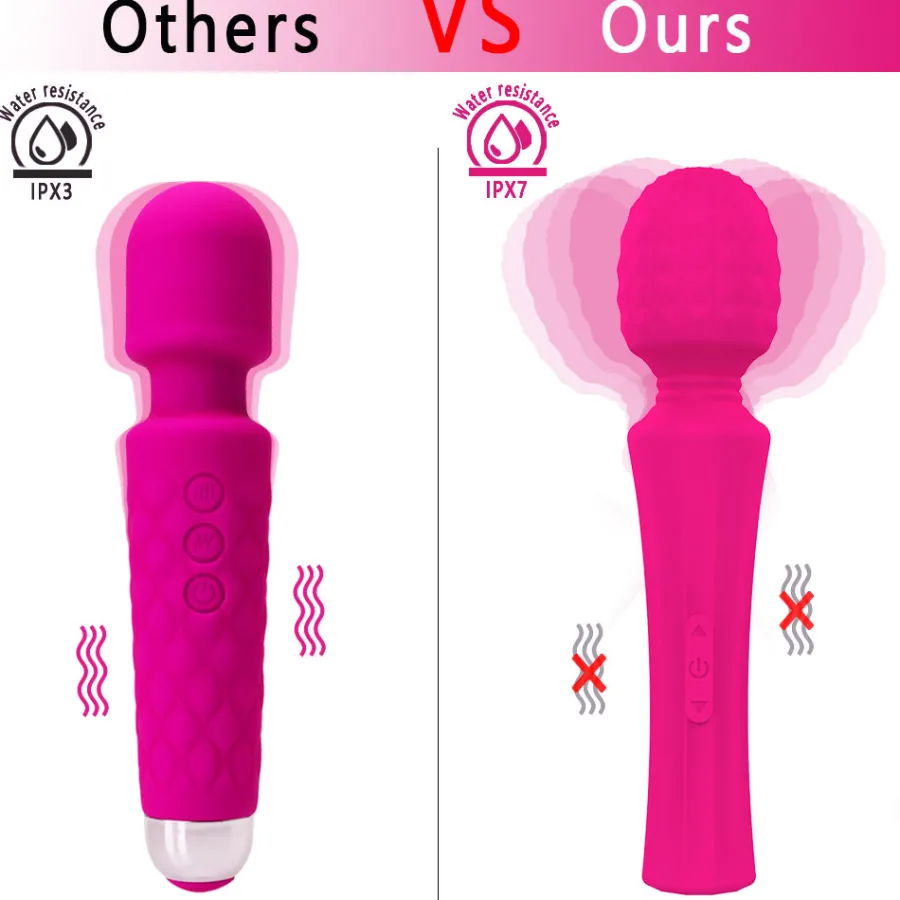 marielove Massagestäbe|Magic Wand Vibrator|Vibrator Stimulation Klitoris Vagina GM-015