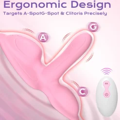 marielove Xxl Vibrator|Paarvibrator|Vibrator Stimulation Klitoris Vagina GM-563 Rosa