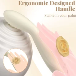 marielove Xxl Vibrator|Paarvibrator|Vibrator Stimulation Klitoris Wasserdicht USB GM-559 Weiß