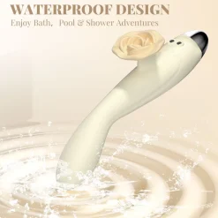 marielove Xxl Vibrator|Paarvibrator|Vibrator Stimulation Klitoris Wasserdicht USB GM-559 Weiß
