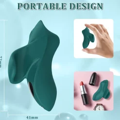 marielove Xxl Vibrator|Paarvibrator|Vibrator Stimulation Klitoris Wasserdicht USB GM-479 Grün