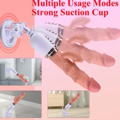 marielove Xxl Vibrator|Paarvibrator|Vibrator Stimulation Klitoris Wasserdicht USB GM-542 Weiß