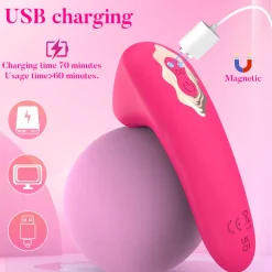 marielove Xxl Vibrator|Paarvibrator|Vibrator Stimulation Klitoris Vagina GM-533 Rosa