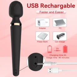 marielove Massagestäbe|Magic Wand Vibrator|Vibrator Stimulation Klitoris Vagina GM-026