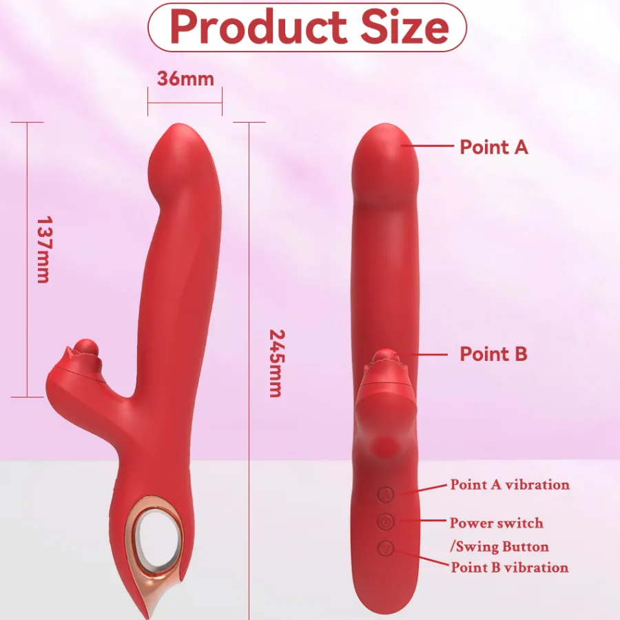 marielove Xxl Vibrator|Paarvibrator|Vibrator Stimulation Klitoris Vagina GM-418