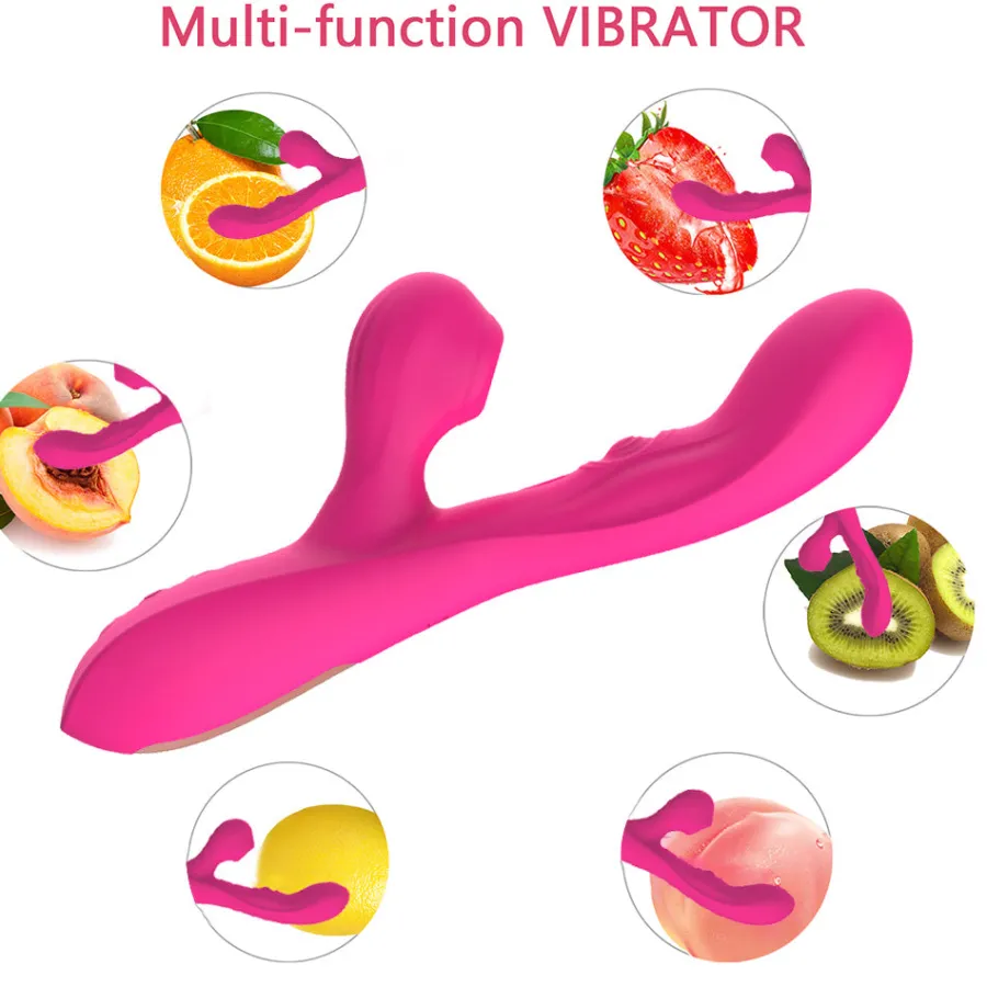 marielove Xxl Vibrator|Paarvibrator|Vibrator Stimulation Klitoris Wasserdicht USB GM-323 Violett