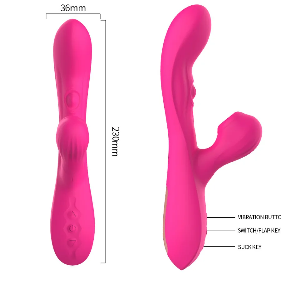 marielove Xxl Vibrator|Paarvibrator|Vibrator Stimulation Klitoris Wasserdicht USB GM-323 Violett