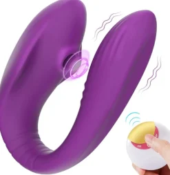 marielove Xxl Vibrator|Paarvibrator|Vibrator Stimulation Klitoris Wasserdicht USB GM-264 Violett