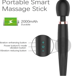 marielove Massagestäbe|Magic Wand Vibrator|Vibrator Stimulation Klitoris Vagina GM-019