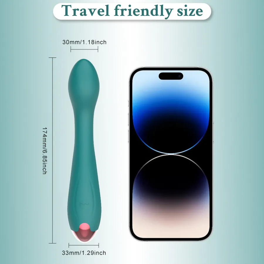 marielove Xxl Vibrator|Paarvibrator|Vibrator Stimulation Klitoris Wasserdicht USB GM-455 Grün