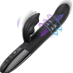 marielove Xxl Vibrator|Paarvibrator|Vibrator Stimulation Klitoris Wasserdicht USB GM-562 Schwarz