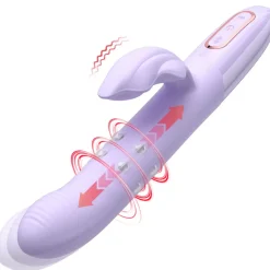 marielove Xxl Vibrator|Paarvibrator|Vibrator Stimulation Klitoris Wasserdicht USB GM-562 Lila