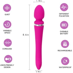 marielove Xxl Vibrator|Paarvibrator|Vibrator Stimulation Klitoris Wasserdicht USB GM-150 Pink