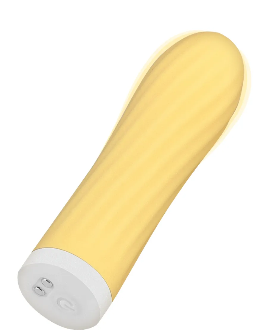 marielove Xxl Vibrator|Paarvibrator|Vibrator Stimulation Klitoris Wasserdicht USB GM-280 Gelb