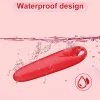 marielove Xxl Vibrator|Paarvibrator|Vibrator Stimulation Klitoris Wasserdicht USB GM-442 Rot