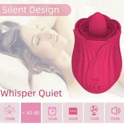 marielove Xxl Vibrator|Paarvibrator|Vibrator Stimulation Klitoris Wasserdicht USB GM-358 Rot