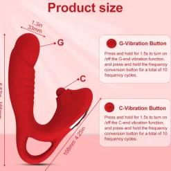marielove Auflegevibrator|Xxl Vibrator|Vibrator Stimulation Klitoris Vagina GM-300