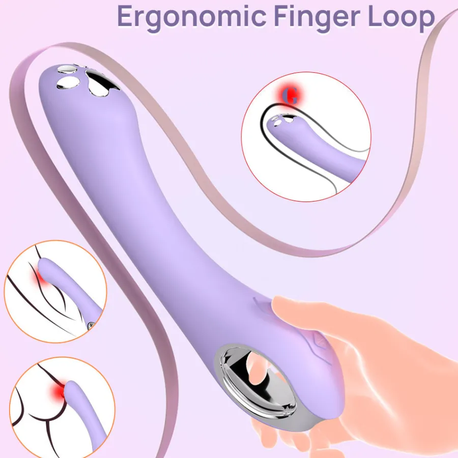 marielove Xxl Vibrator|Paarvibrator|Vibrator Stimulation Klitoris Vagina GM-564 Lila