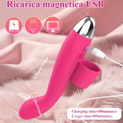 marielove Xxl Vibrator|Paarvibrator|Vibrator Stimulation Klitoris Wasserdicht USB GM-531 Pink