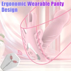 marielove Xxl Vibrator|Paarvibrator|Vibrator Stimulation Klitoris Wasserdicht USB GM-493 Rosa