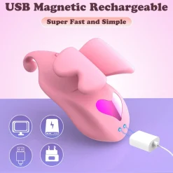 marielove Xxl Vibrator|Paarvibrator|Vibrator Stimulation Klitoris Vagina GM-517 Rosa