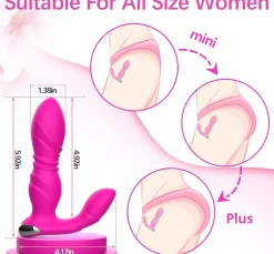 marielove Vibro Ei|Xxl Vibrator|Vibro Ei Vibrator mit App Steuerung Smartphone GM-322